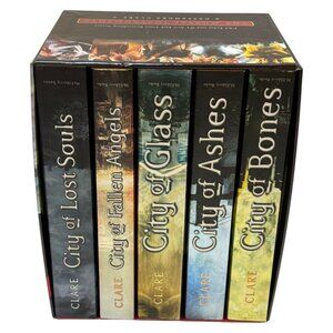 City of Bones Box Set 5 Books Cassandra Clare Mortal Instruments Series Book PB